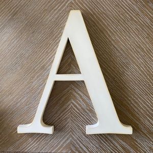 Letter “A” Wall Decor